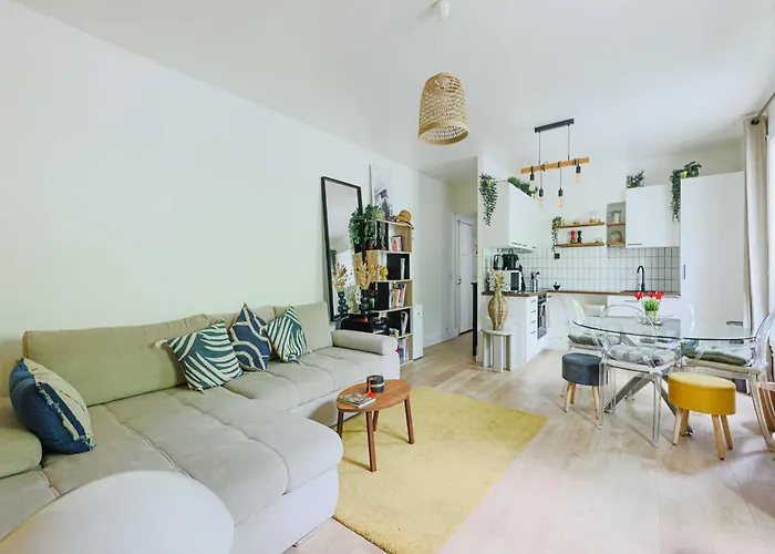 Charming 1br - 2p Gateway To Paris Saint-Ouen (Seine-Saint-Denis)